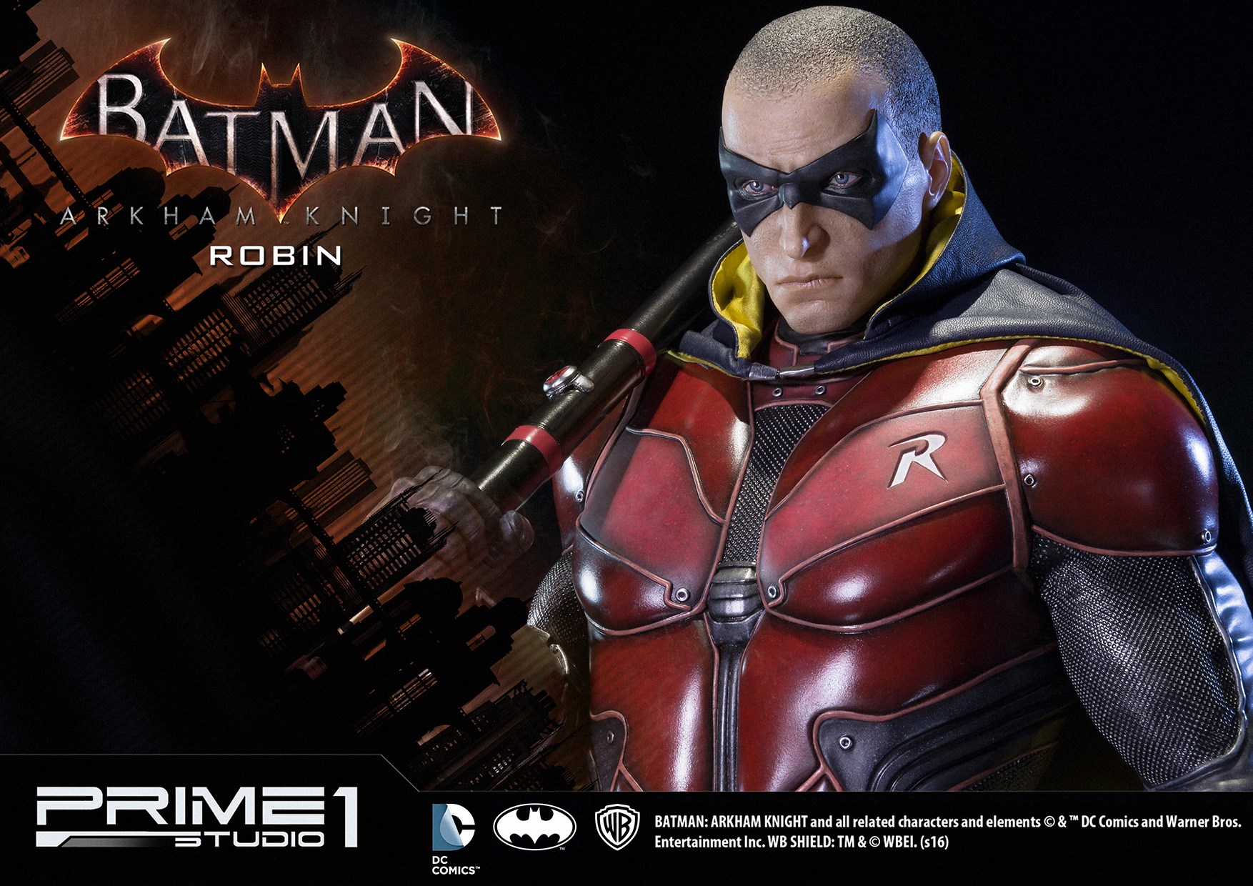 Batman: Arkham Knight - Robin - Museum Masterline Series  (MMDC-06) - 1/3 (Prime 1 Studio) photo 20