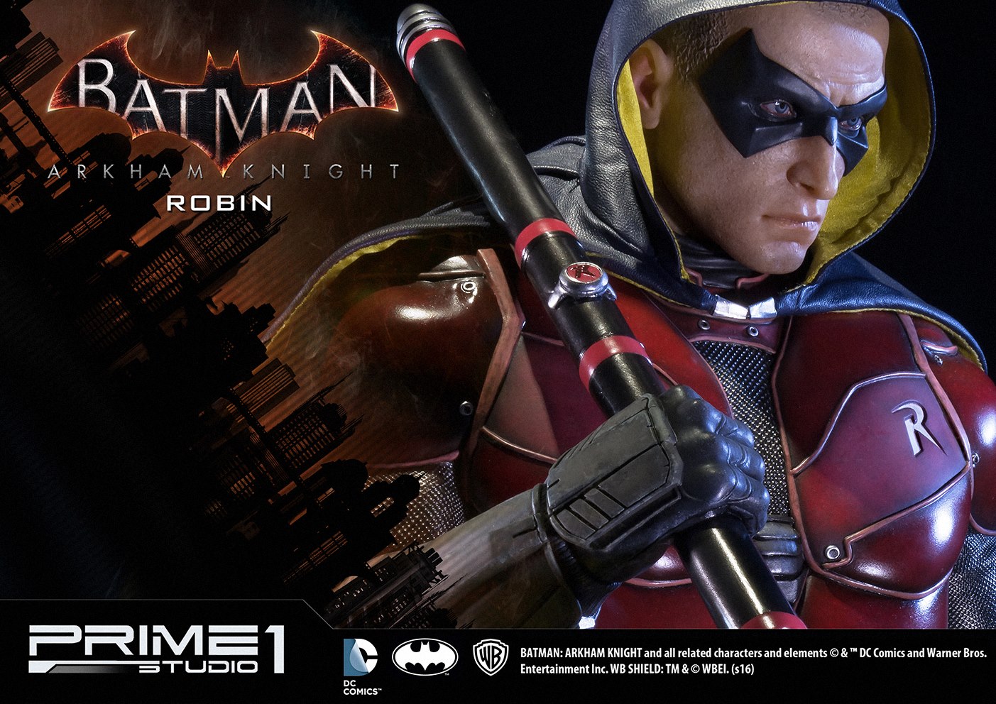 Batman: Arkham Knight - Robin - Museum Masterline Series  (MMDC-06) - 1/3 (Prime 1 Studio) photo 21