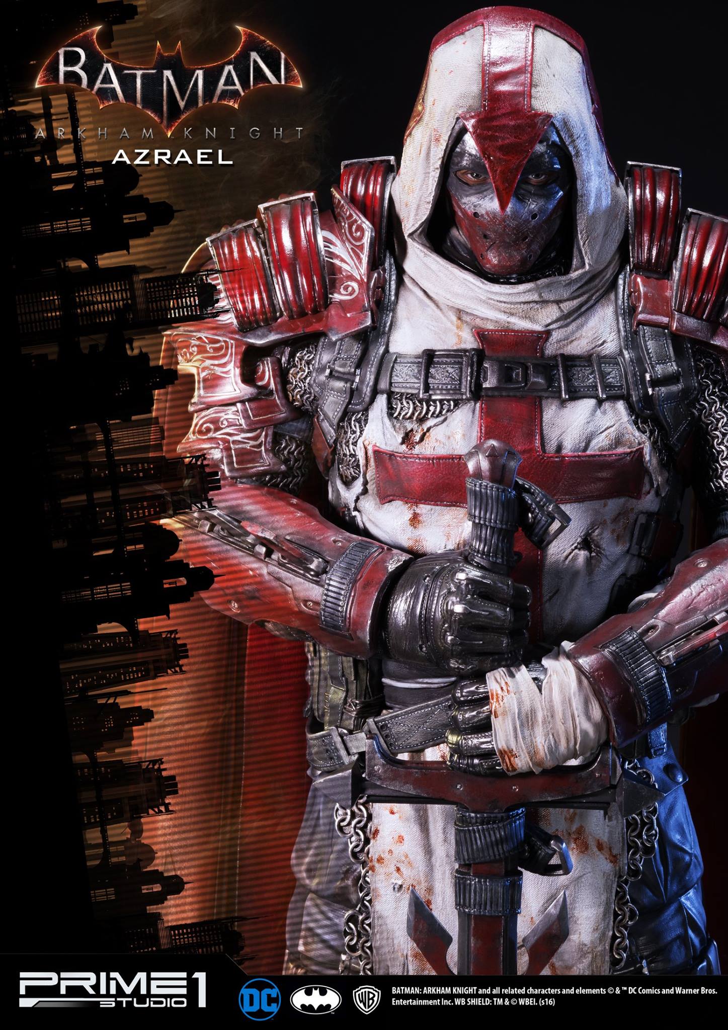 Batman: Arkham Knight - Azrael - Museum Masterline Series  (MMDC-15) - 1/3 (Prime 1 Studio) photo 6