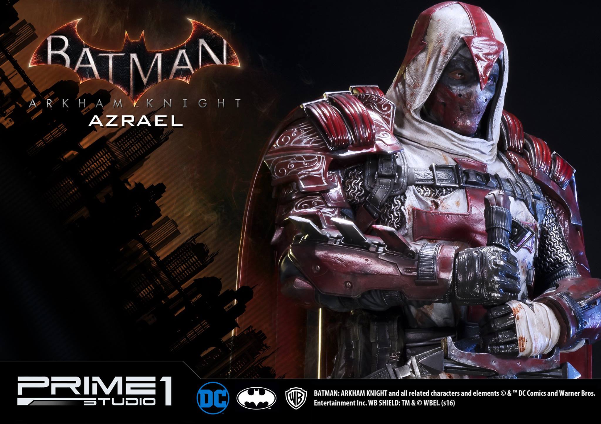 Batman: Arkham Knight - Azrael - Museum Masterline Series  (MMDC-15) - 1/3 (Prime 1 Studio) photo 11
