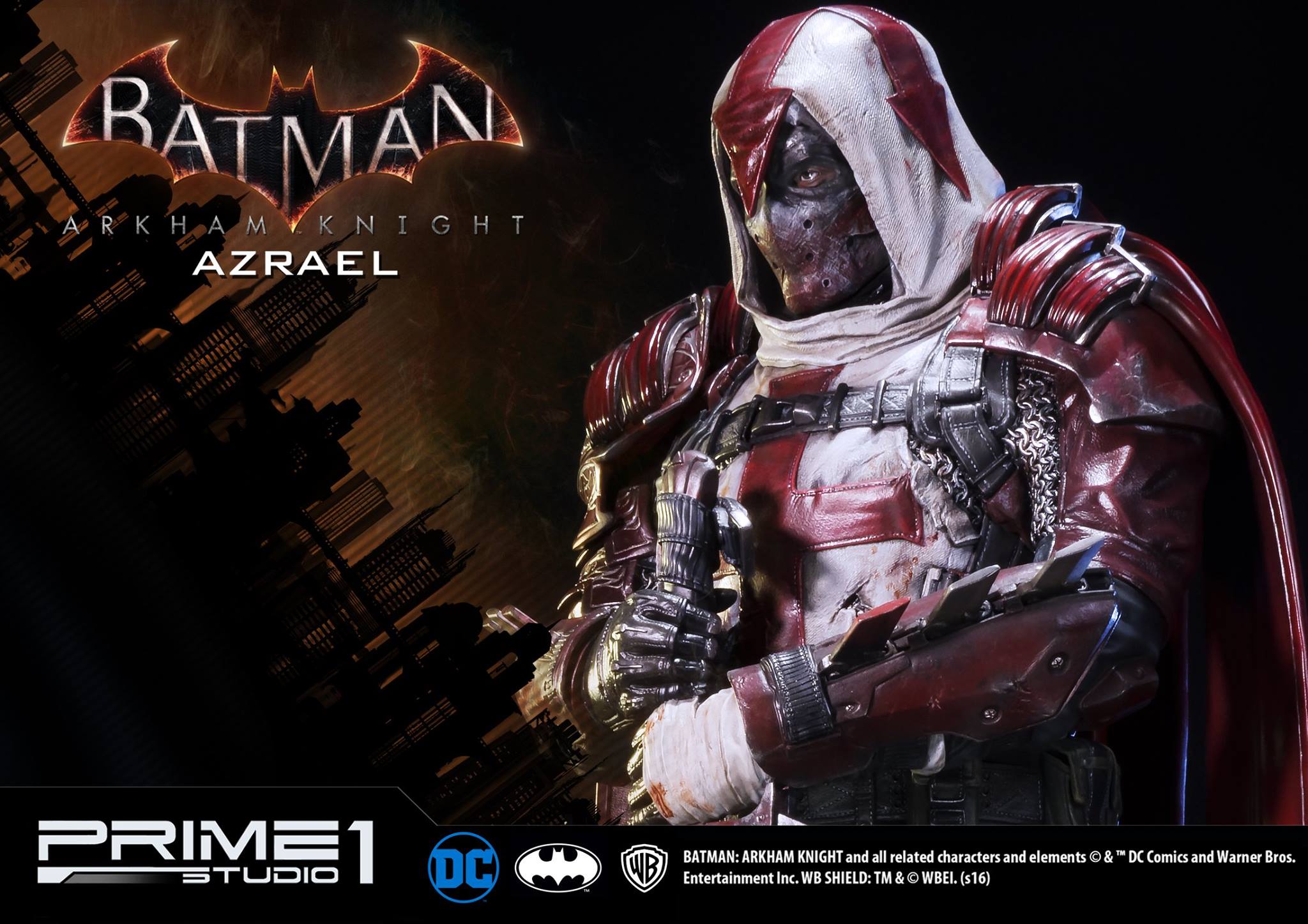 Batman: Arkham Knight - Azrael - Museum Masterline Series  (MMDC-15) - 1/3 (Prime 1 Studio) photo 12