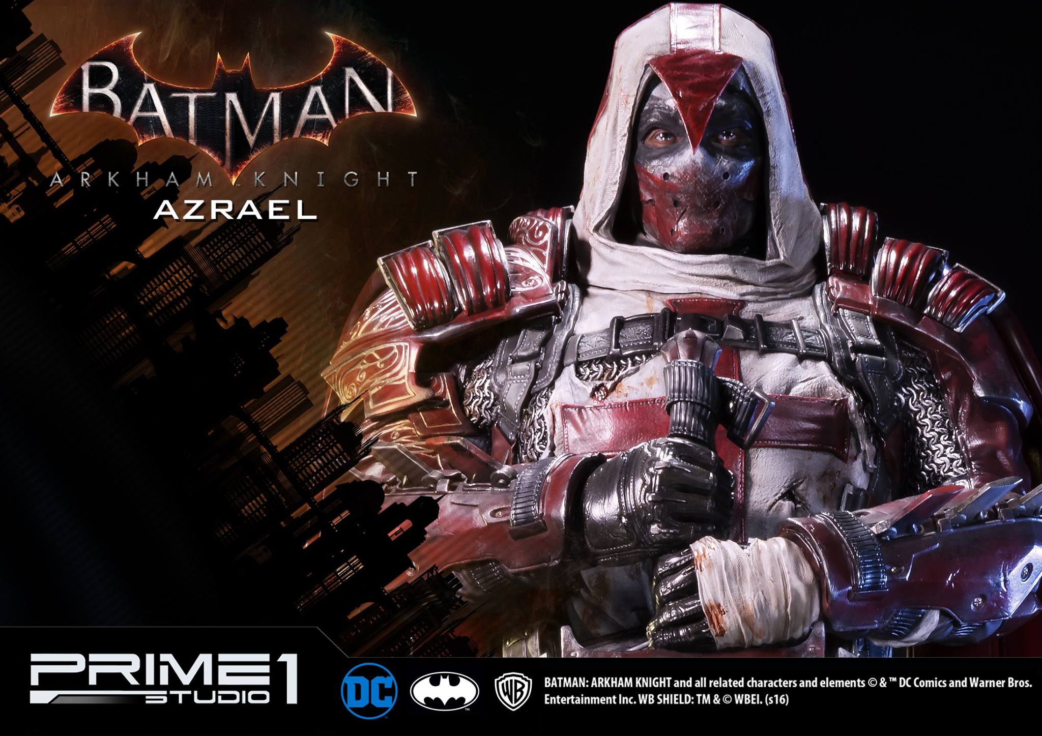Batman: Arkham Knight - Azrael - Museum Masterline Series  (MMDC-15) - 1/3 (Prime 1 Studio) photo 13