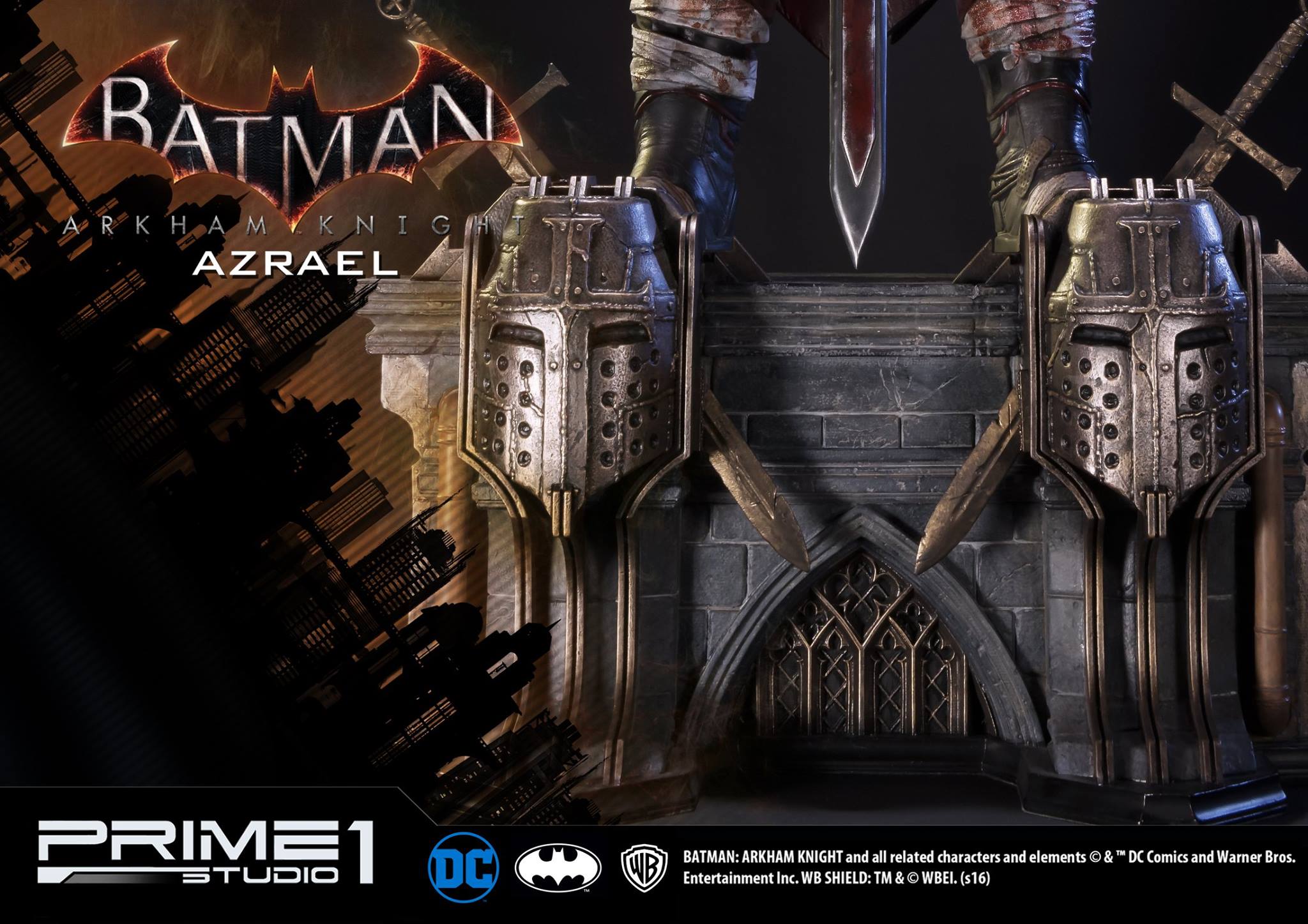 Batman: Arkham Knight - Azrael - Museum Masterline Series  (MMDC-15) - 1/3 (Prime 1 Studio) photo 14