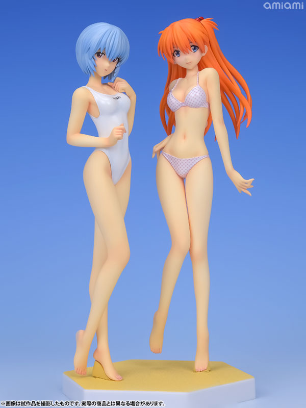 Shin Seiki Evangelion - Ayanami Rei - Beach Queens - 1/10 - Comic Ver. (Wave) photo 12