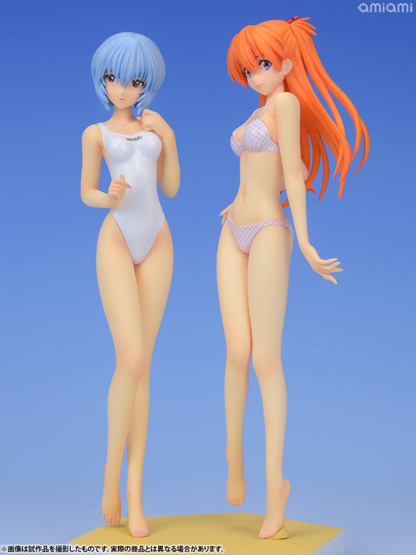Shin Seiki Evangelion - Souryuu Asuka Langley - Beach Queens - 1/10 - Comic Ver. (Wave) photo 2