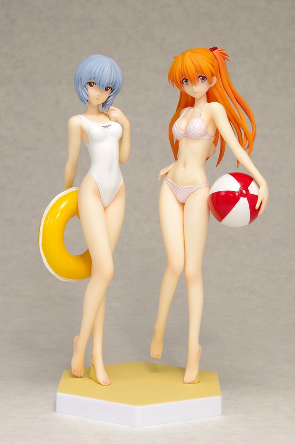 Shin Seiki Evangelion - Souryuu Asuka Langley - Beach Queens - 1/10 - Comic Ver. (Wave) photo 8