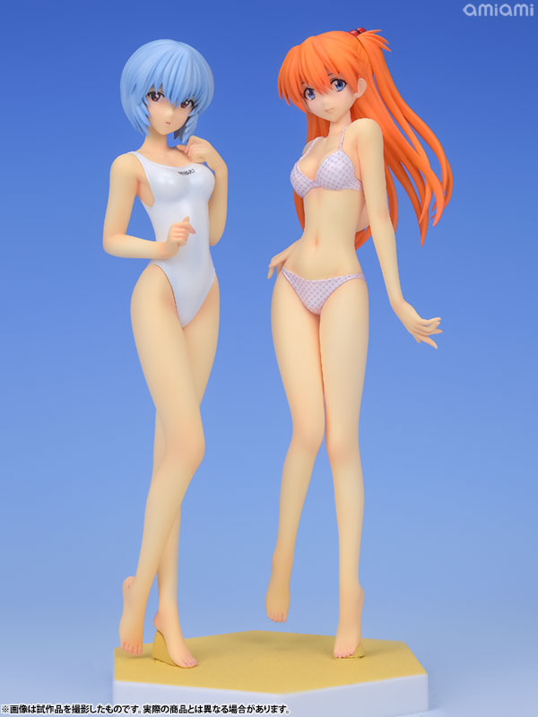 Shin Seiki Evangelion - Souryuu Asuka Langley - Beach Queens - 1/10 - Comic Ver. (Wave) photo 13