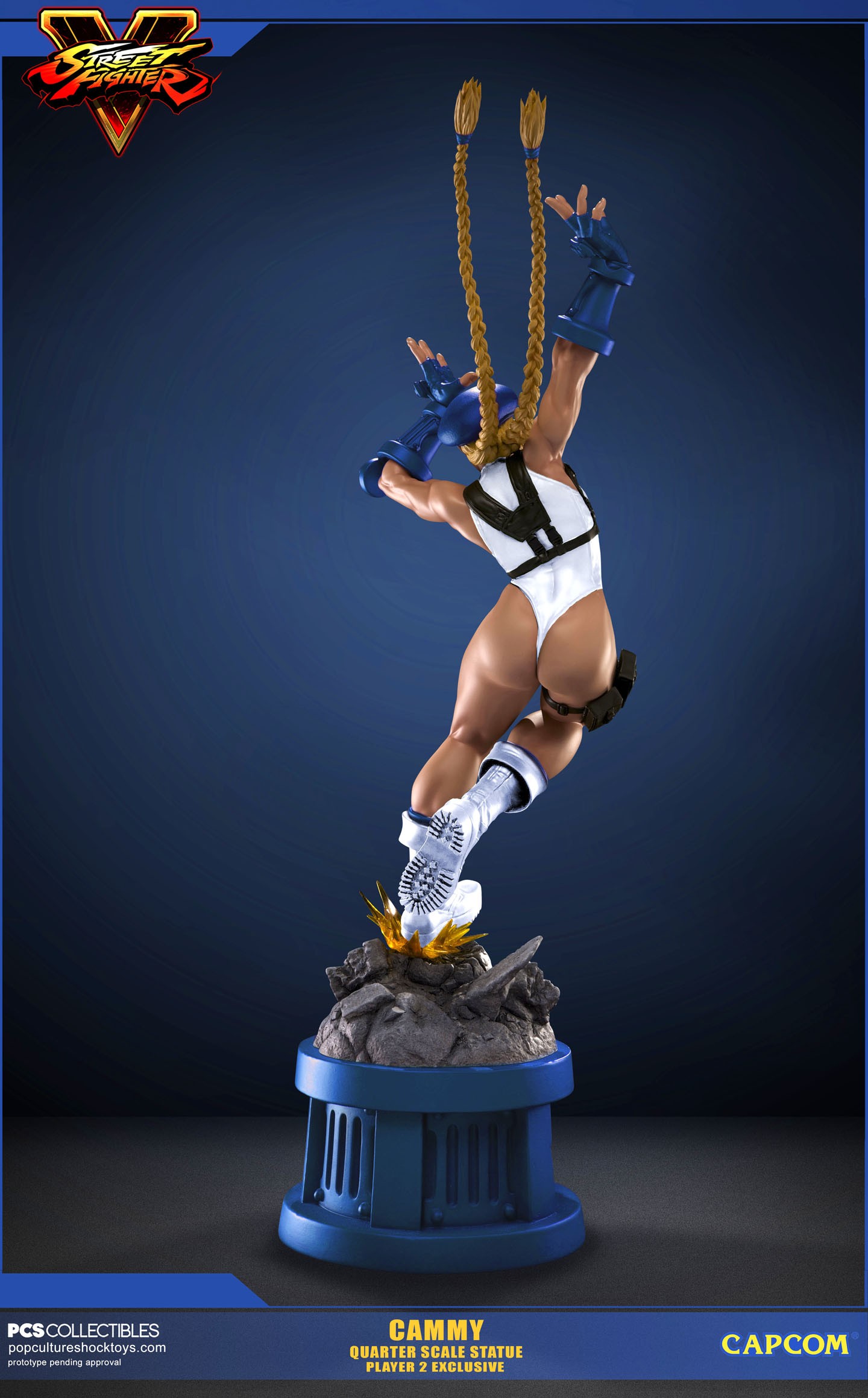 Street Fighter V - Cammy - Street Fighter Ultra - 1/4 - PCS Exclusive, Player 2 (Premium Collectibles Studio) photo 2