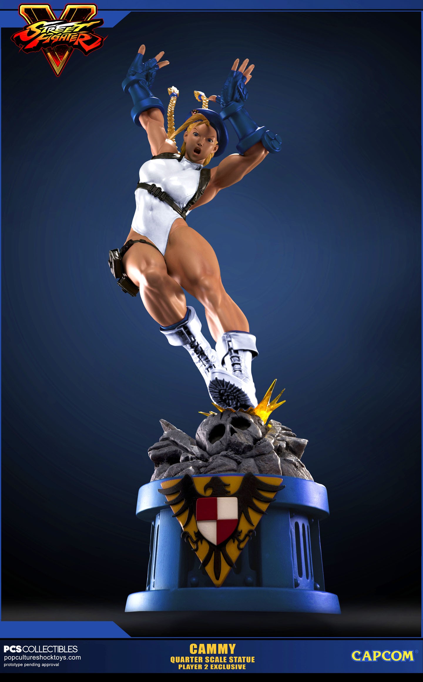 Street Fighter V - Cammy - Street Fighter Ultra - 1/4 - PCS Exclusive, Player 2 (Premium Collectibles Studio) photo 3