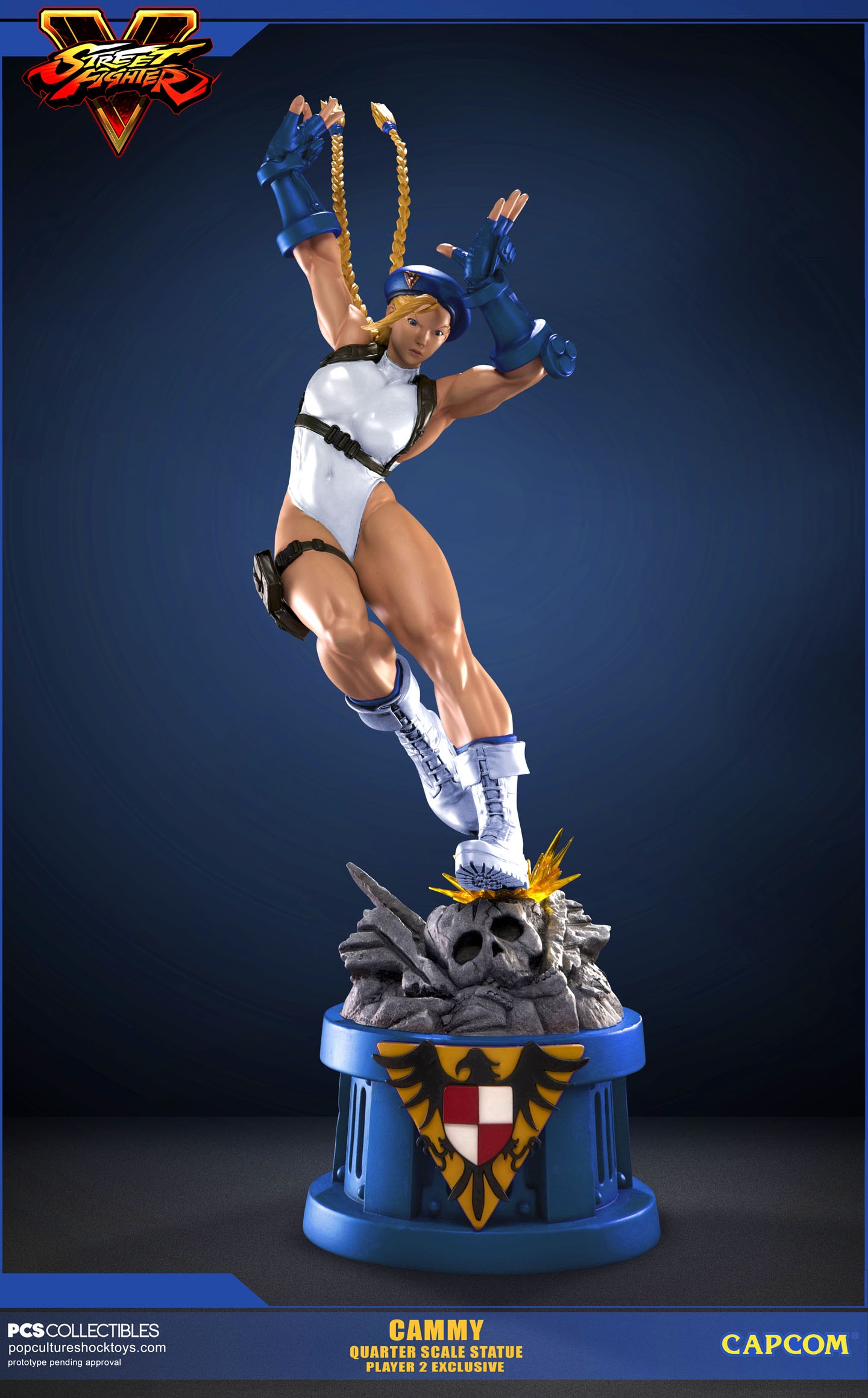Street Fighter V - Cammy - Street Fighter Ultra - 1/4 - PCS Exclusive, Player 2 (Premium Collectibles Studio) photo 4