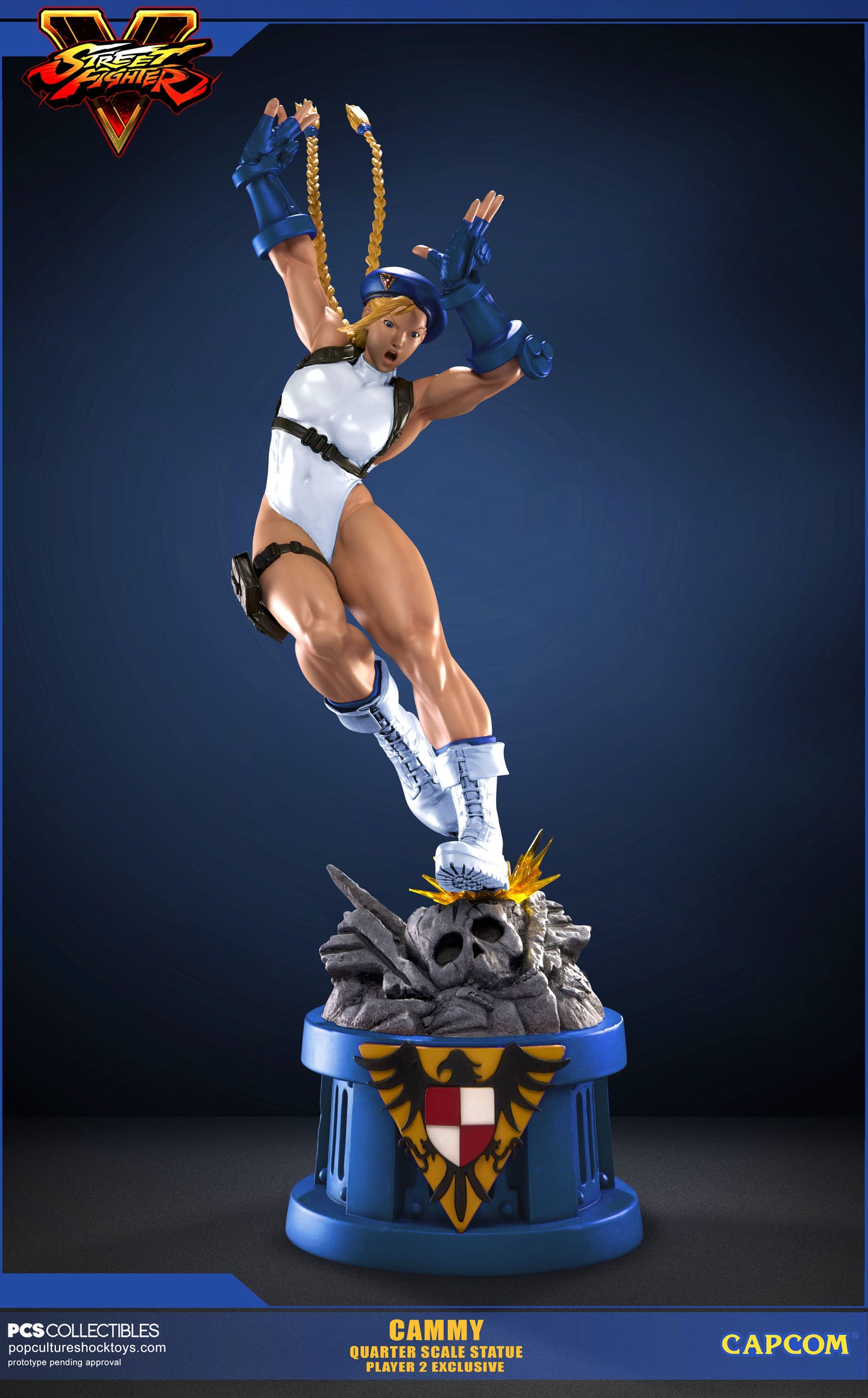 Street Fighter V - Cammy - Street Fighter Ultra - 1/4 - PCS Exclusive, Player 2 (Premium Collectibles Studio) photo 5