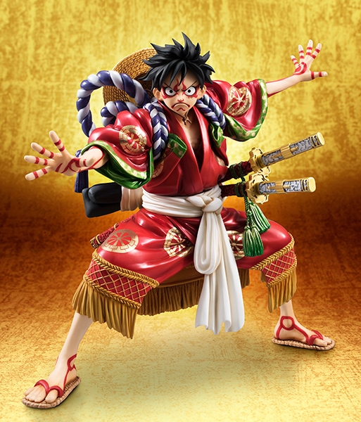Super Kabuki II: One Piece - Monkey D. Luffy - Excellent Model - Portrait.Of.Pirates "Kabuki-Edition" - 1/8 (MegaHouse) photo 2