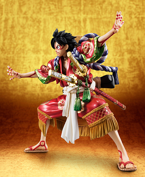 Super Kabuki II: One Piece - Monkey D. Luffy - Excellent Model - Portrait.Of.Pirates "Kabuki-Edition" - 1/8 (MegaHouse) photo 4