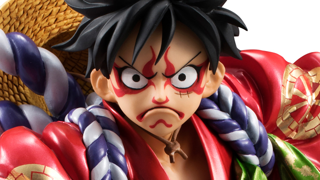 Super Kabuki II: One Piece - Monkey D. Luffy - Excellent Model - Portrait.Of.Pirates "Kabuki-Edition" - 1/8 (MegaHouse) photo 14