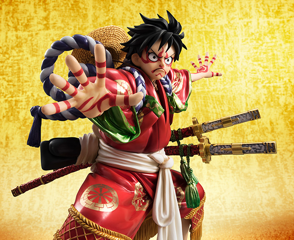 Super Kabuki II: One Piece - Monkey D. Luffy - Excellent Model - Portrait.Of.Pirates "Kabuki-Edition" - 1/8 (MegaHouse) photo 17