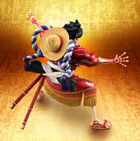 Super Kabuki II: One Piece - Monkey D. Luffy - Excellent Model - Portrait.Of.Pirates "Kabuki-Edition" - 1/8 (MegaHouse) photo 19