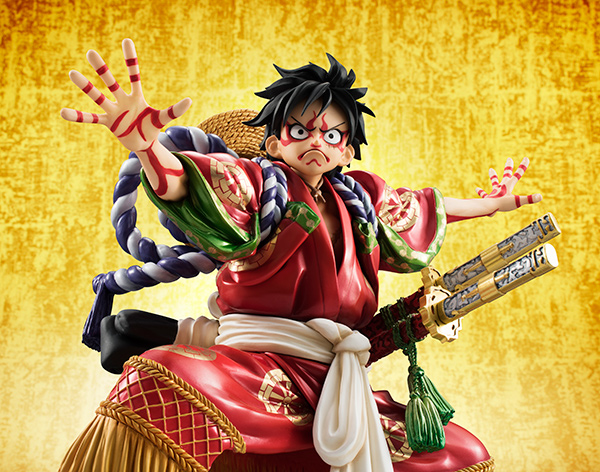 Super Kabuki II: One Piece - Monkey D. Luffy - Excellent Model - Portrait.Of.Pirates "Kabuki-Edition" - 1/8 (MegaHouse) photo 20