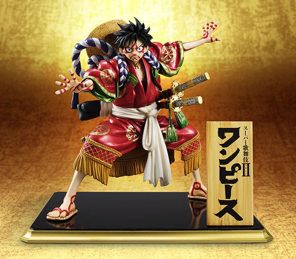 Super Kabuki II: One Piece - Monkey D. Luffy - Excellent Model - Portrait.Of.Pirates "Kabuki-Edition" - 1/8 (MegaHouse) photo 21
