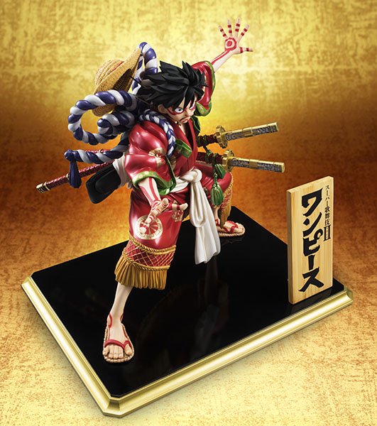 Super Kabuki II: One Piece - Monkey D. Luffy - Excellent Model - Portrait.Of.Pirates "Kabuki-Edition" - 1/8 (MegaHouse) photo 22