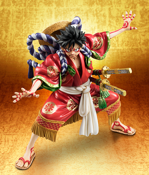 Super Kabuki II: One Piece - Monkey D. Luffy - Excellent Model - Portrait.Of.Pirates "Kabuki-Edition" - 1/8 (MegaHouse) photo 23