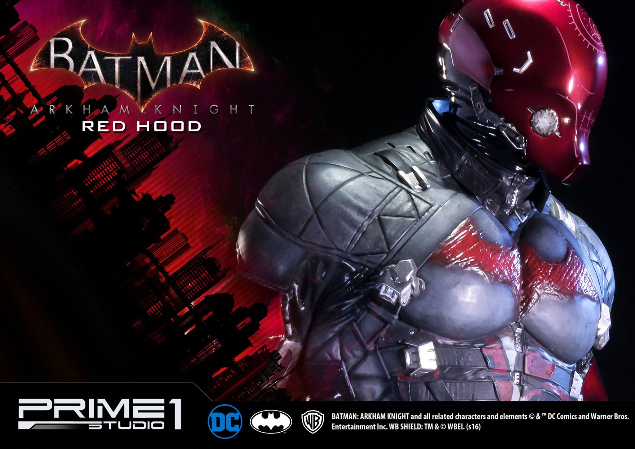 Batman: Arkham Knight - Red Hood - Museum Masterline Series  (MMDC-09) (Prime 1 Studio) photo 2