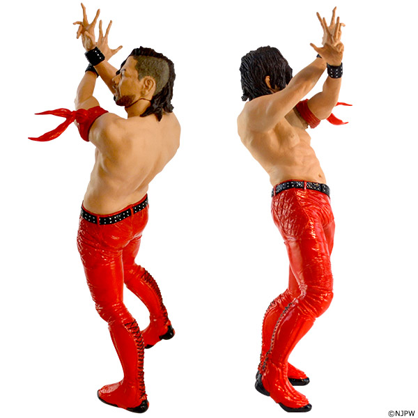 New Japan Pro-Wrestling - Nakamura Shinsuke - Pro Kaku Heroes F - Shinsuke Nakamura - 1/11 - Red Costume Version (FREEing, Tokimeki.com) photo 2