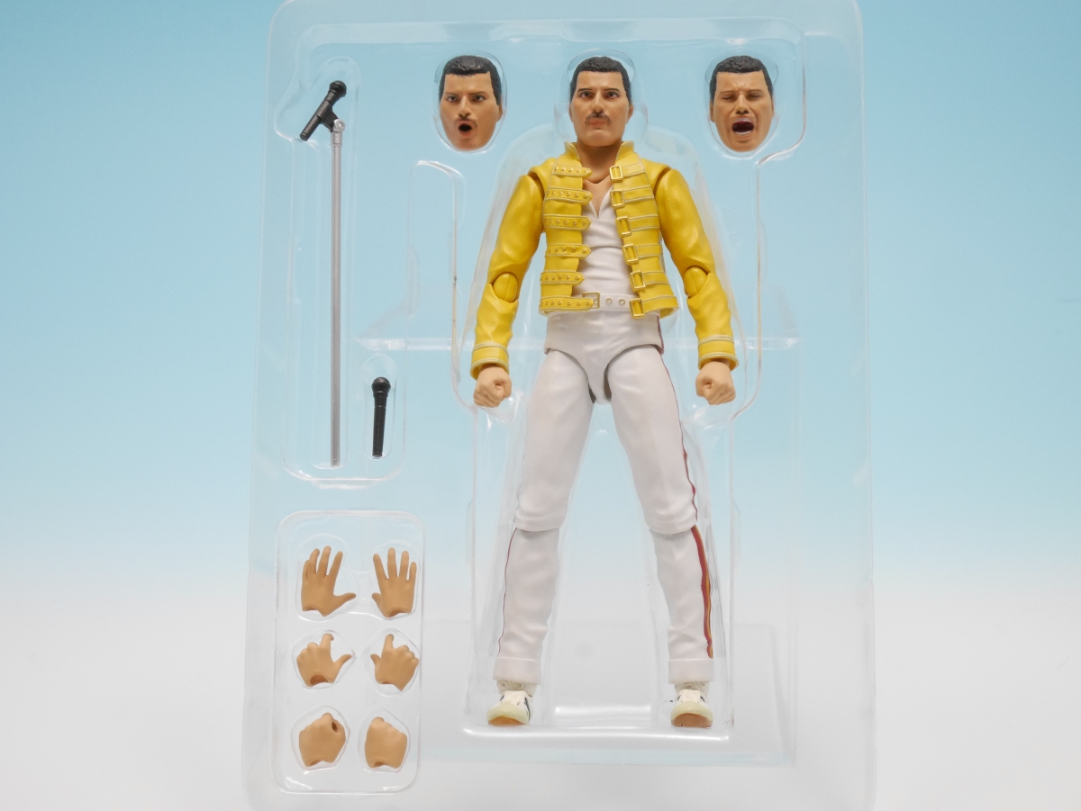Queen - Freddie Mercury - S.H.Figuarts - Live at Wembley Stadium (Bandai, Bandai Spirits) photo 3