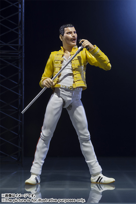 Queen - Freddie Mercury - S.H.Figuarts - Live at Wembley Stadium (Bandai, Bandai Spirits) photo 6
