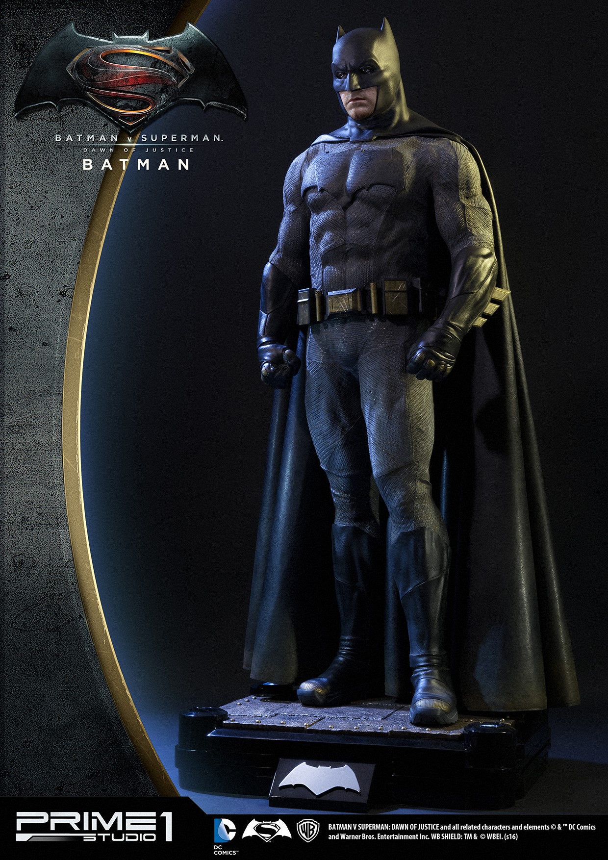 Batman v Superman: Dawn of Justice - Batman - High Definition Museum Masterline Series (HDMMDC-05) - 1/2 (Prime 1 Studio) photo 3