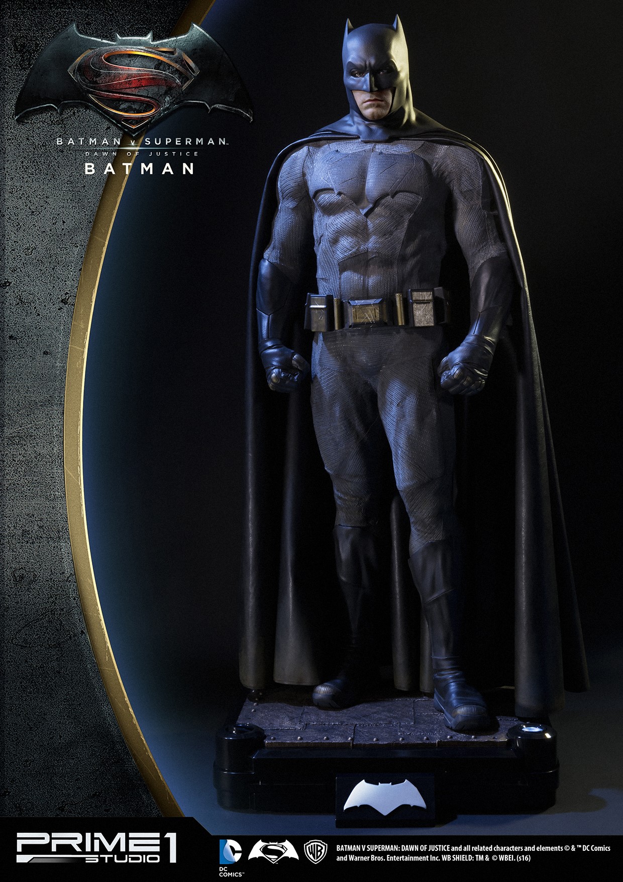 Batman v Superman: Dawn of Justice - Batman - High Definition Museum Masterline Series (HDMMDC-05) - 1/2 (Prime 1 Studio) photo 4