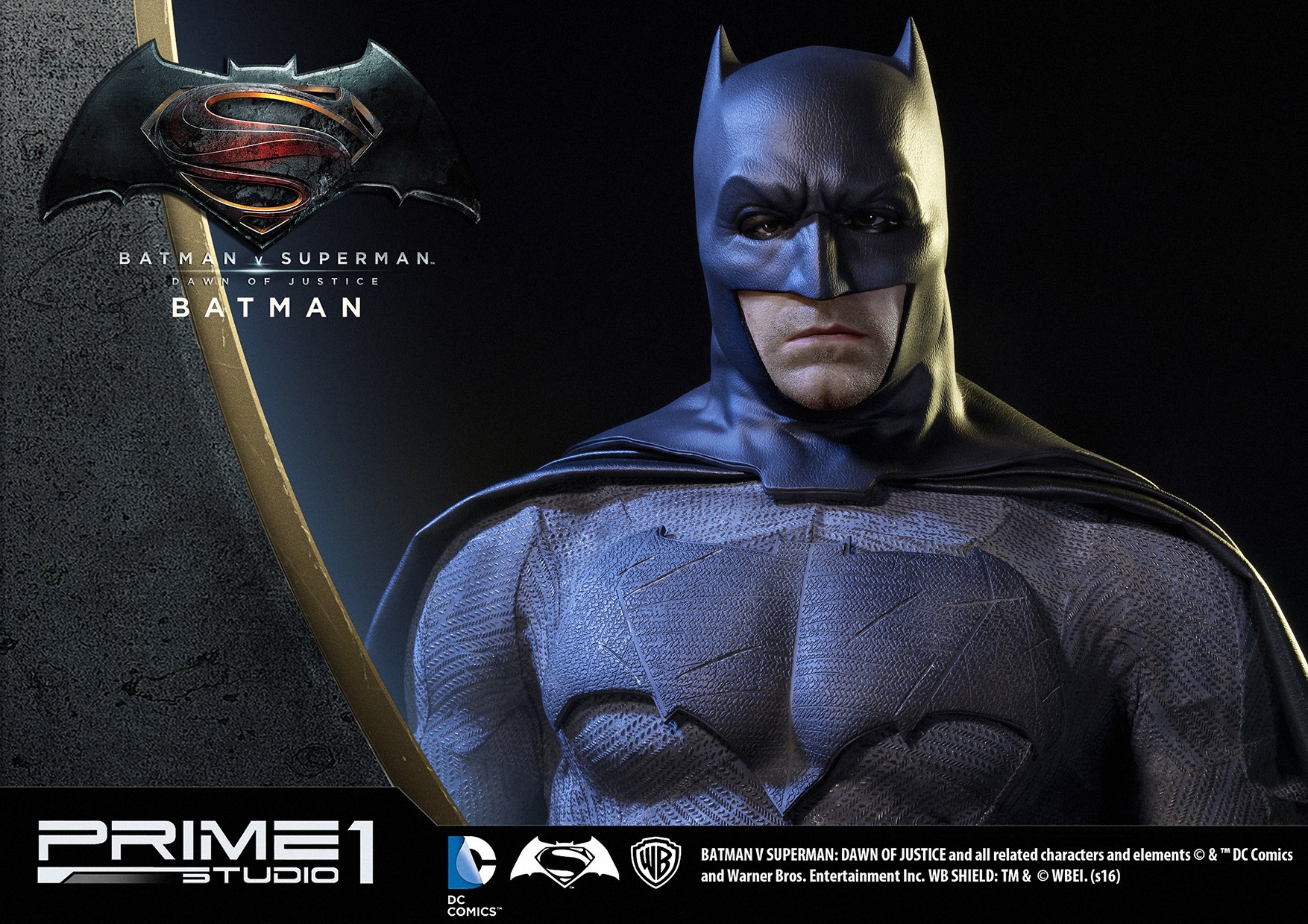 Batman v Superman: Dawn of Justice - Batman - High Definition Museum Masterline Series (HDMMDC-05) - 1/2 (Prime 1 Studio) photo 6