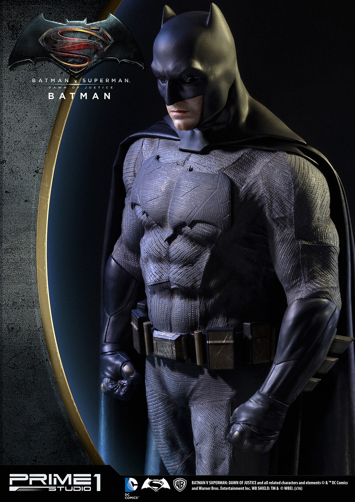 Batman v Superman: Dawn of Justice - Batman - High Definition Museum Masterline Series (HDMMDC-05) - 1/2 (Prime 1 Studio) photo 8