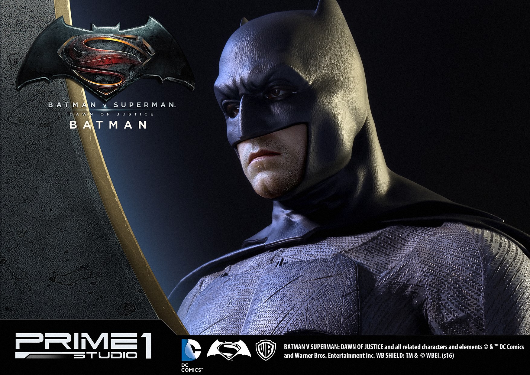 Batman v Superman: Dawn of Justice - Batman - High Definition Museum Masterline Series (HDMMDC-05) - 1/2 (Prime 1 Studio) photo 10