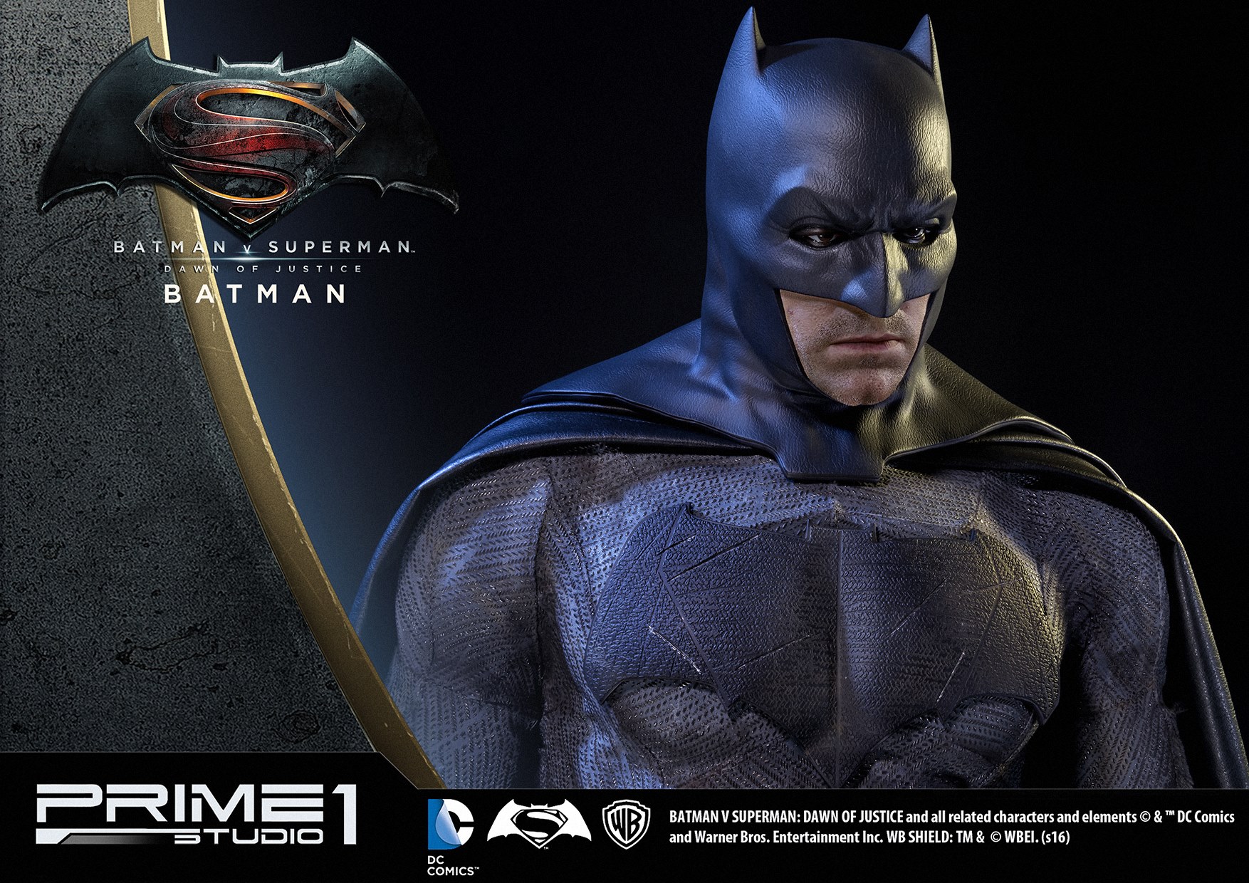 Batman v Superman: Dawn of Justice - Batman - High Definition Museum Masterline Series (HDMMDC-05) - 1/2 (Prime 1 Studio) photo 11