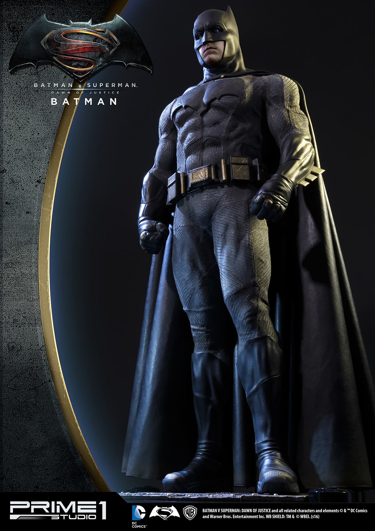 Batman v Superman: Dawn of Justice - Batman - High Definition Museum Masterline Series (HDMMDC-05) - 1/2 (Prime 1 Studio) photo 13