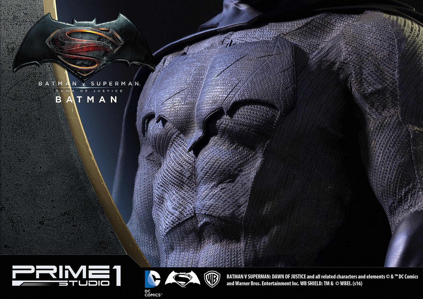 Batman v Superman: Dawn of Justice - Batman - High Definition Museum Masterline Series (HDMMDC-05) - 1/2 (Prime 1 Studio) photo 18