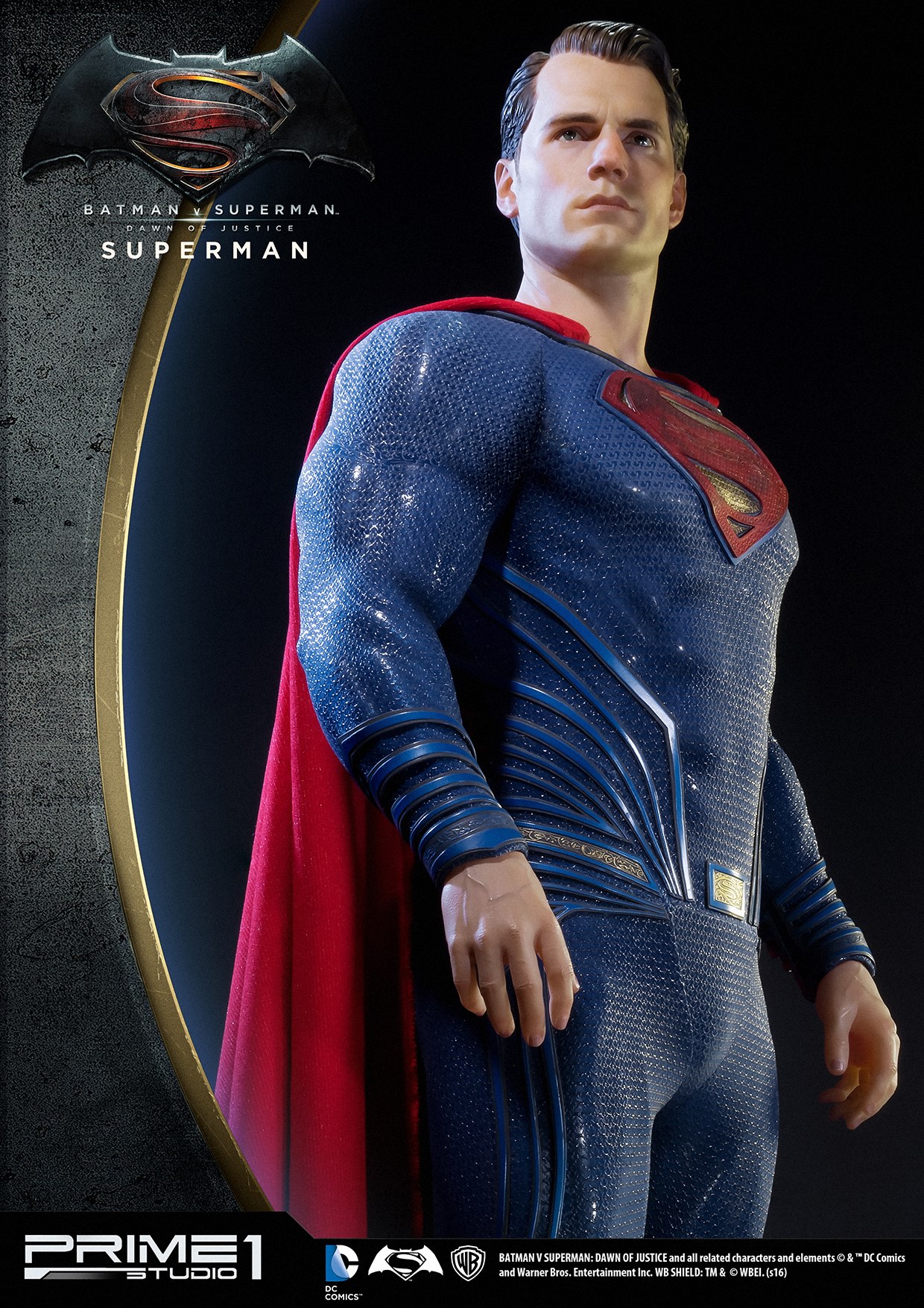 Batman v Superman: Dawn of Justice - Superman - High Definition Museum Masterline Series (HDMMDC-03) - 1/2 (Prime 1 Studio) photo 2