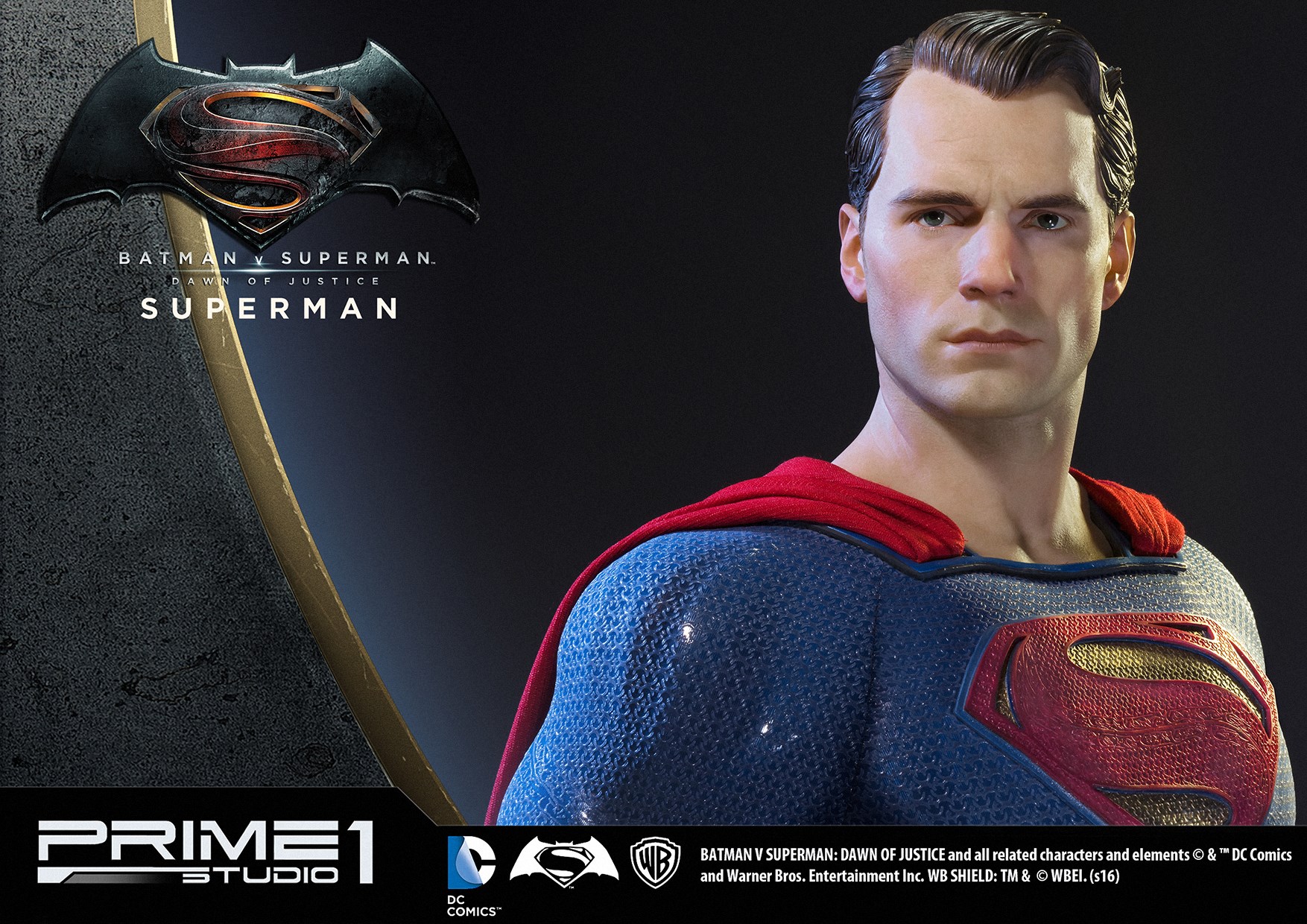 Batman v Superman: Dawn of Justice - Superman - High Definition Museum Masterline Series (HDMMDC-03) - 1/2 (Prime 1 Studio) photo 3