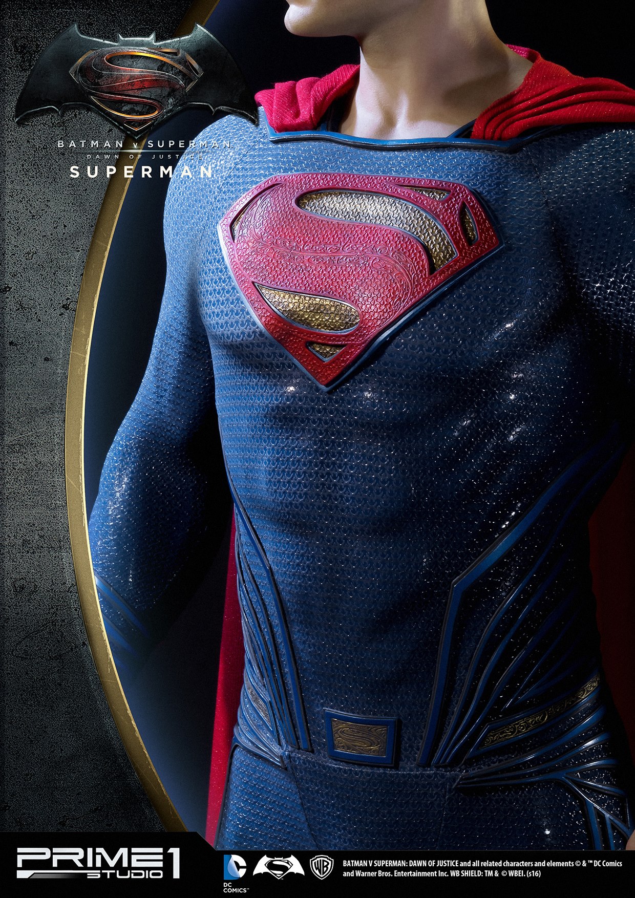 Batman v Superman: Dawn of Justice - Superman - High Definition Museum Masterline Series (HDMMDC-03) - 1/2 (Prime 1 Studio) photo 4