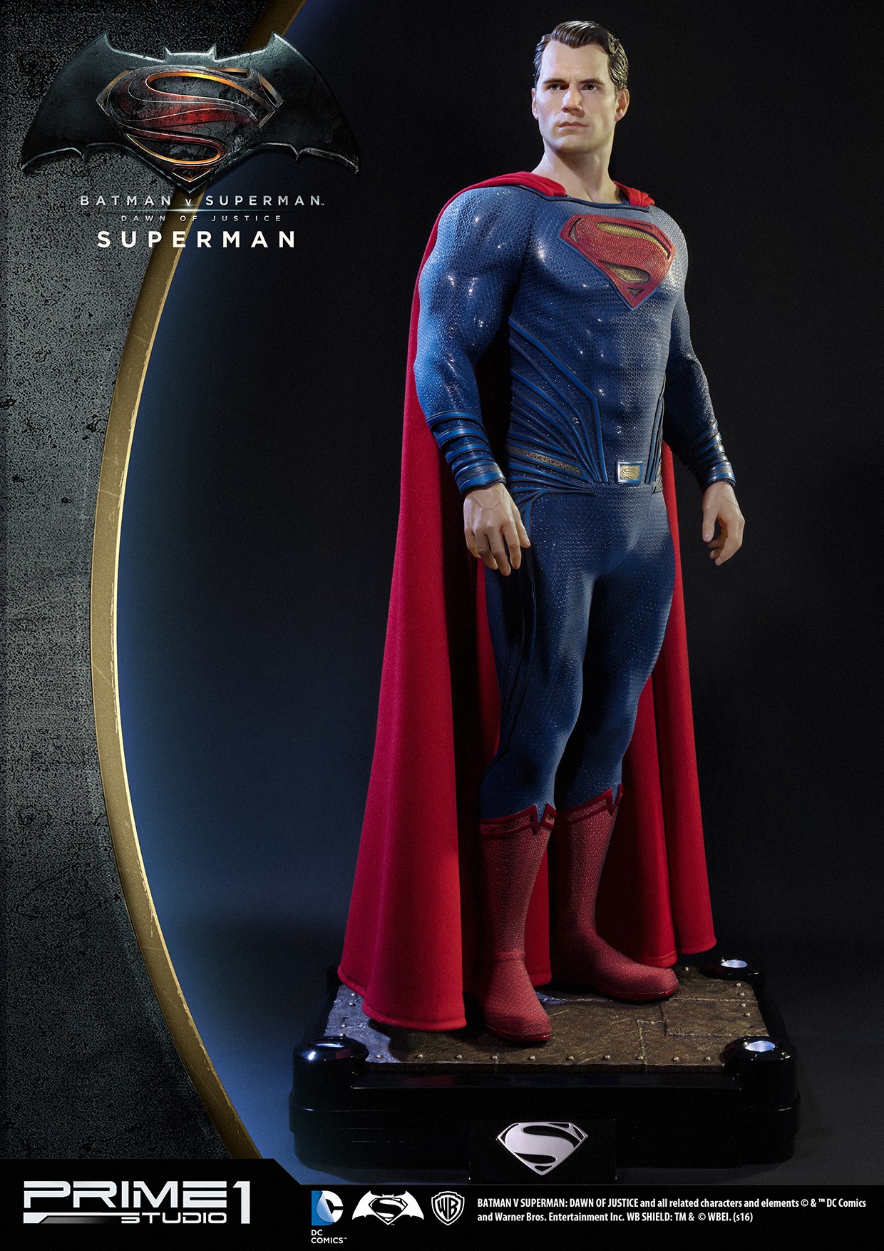 Batman v Superman: Dawn of Justice - Superman - High Definition Museum Masterline Series (HDMMDC-03) - 1/2 (Prime 1 Studio) photo 5