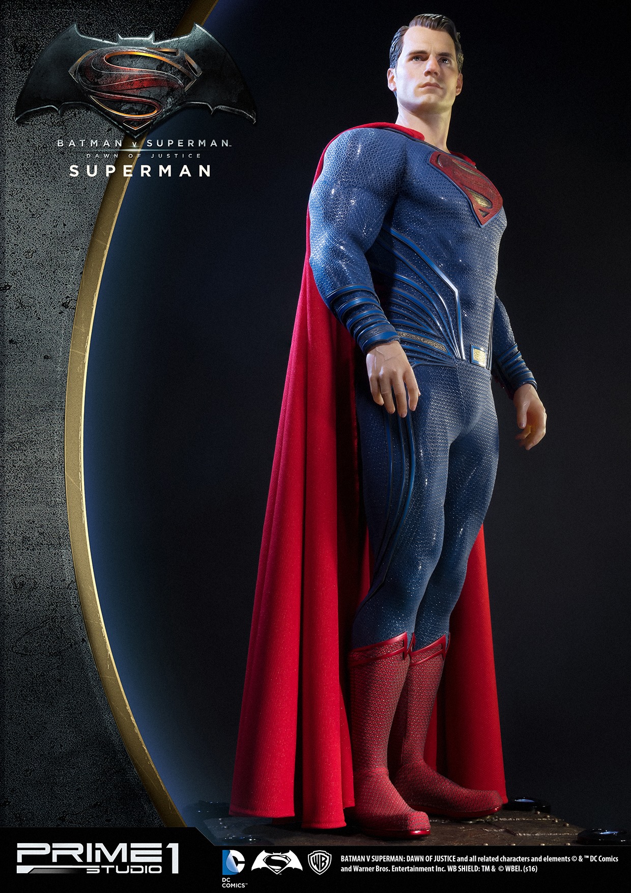 Batman v Superman: Dawn of Justice - Superman - High Definition Museum Masterline Series (HDMMDC-03) - 1/2 (Prime 1 Studio) photo 6