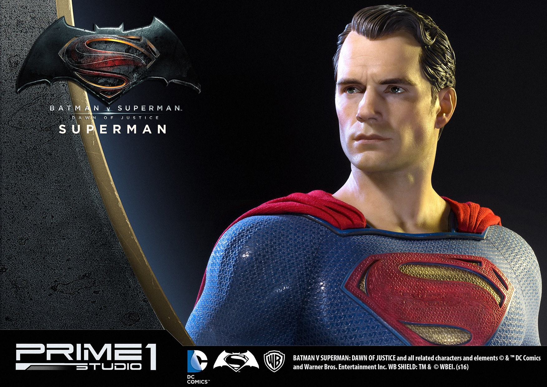 Batman v Superman: Dawn of Justice - Superman - High Definition Museum Masterline Series (HDMMDC-03) - 1/2 (Prime 1 Studio) photo 8