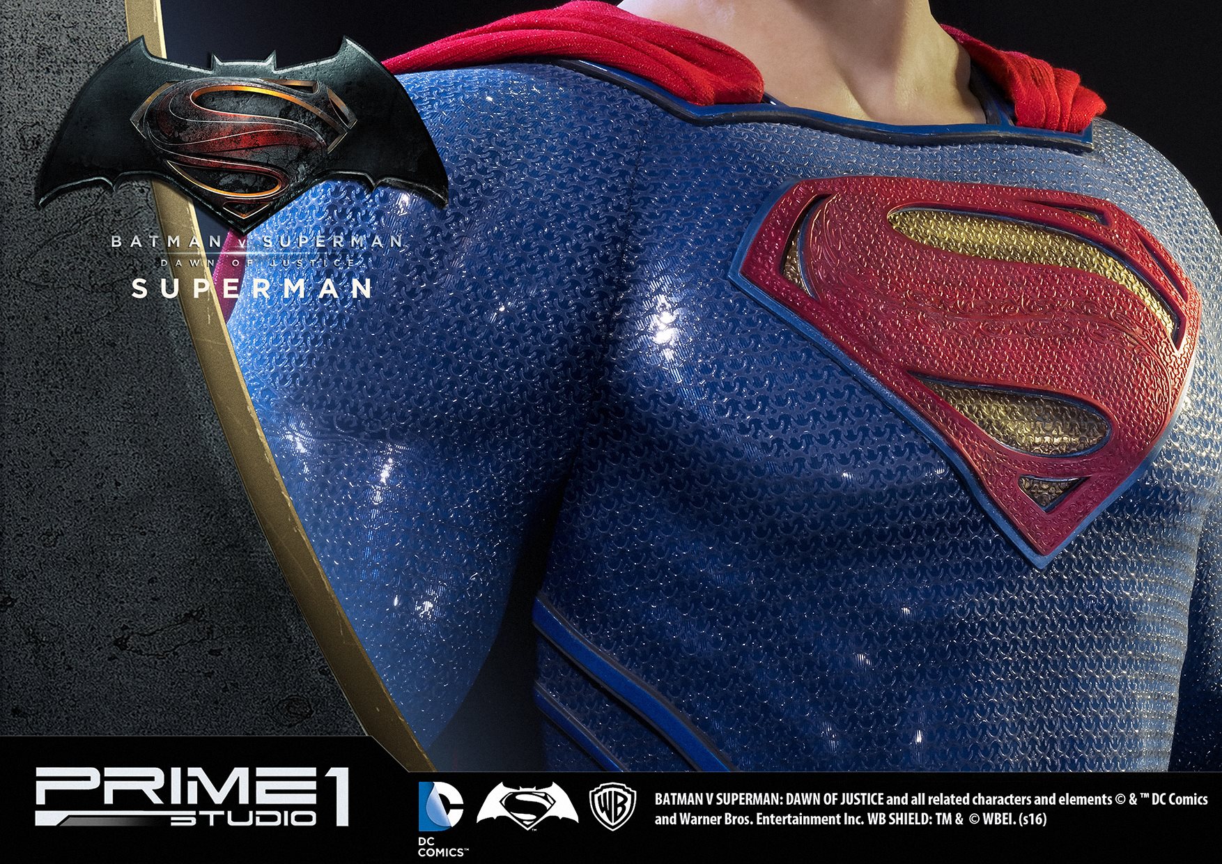 Batman v Superman: Dawn of Justice - Superman - High Definition Museum Masterline Series (HDMMDC-03) - 1/2 (Prime 1 Studio) photo 10