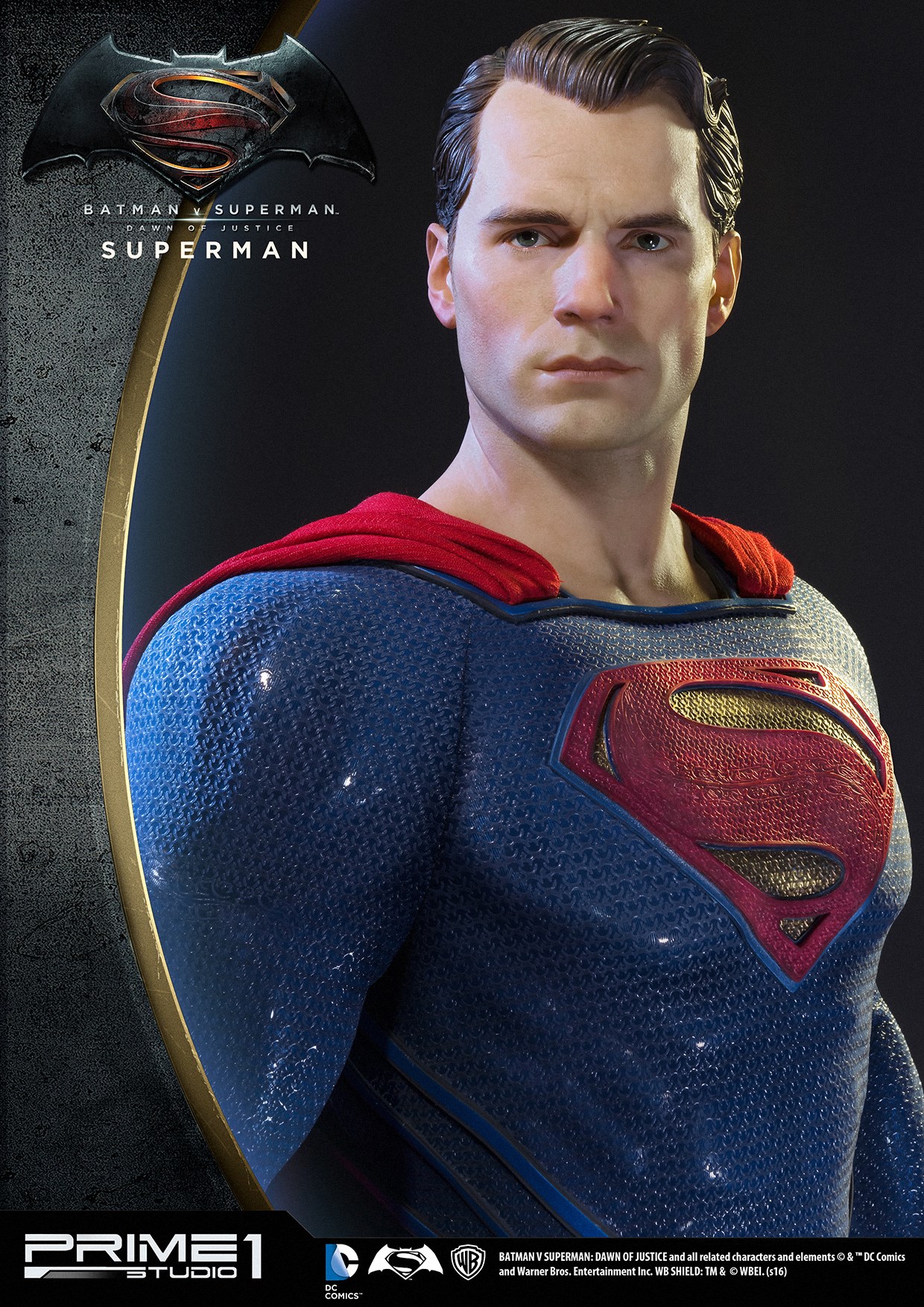 Batman v Superman: Dawn of Justice - Superman - High Definition Museum Masterline Series (HDMMDC-03) - 1/2 (Prime 1 Studio) photo 12