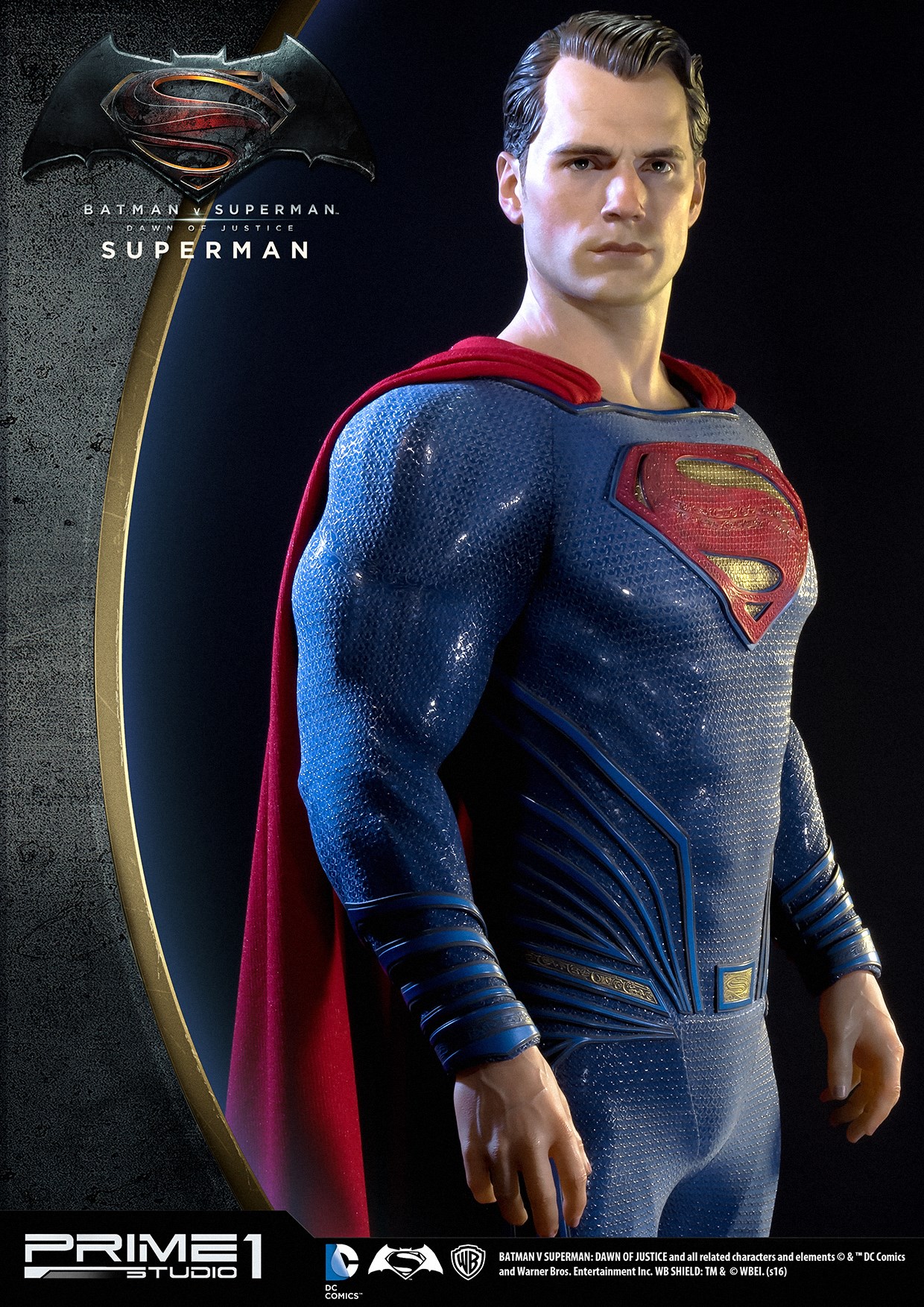 Batman v Superman: Dawn of Justice - Superman - High Definition Museum Masterline Series (HDMMDC-03) - 1/2 (Prime 1 Studio) photo 14