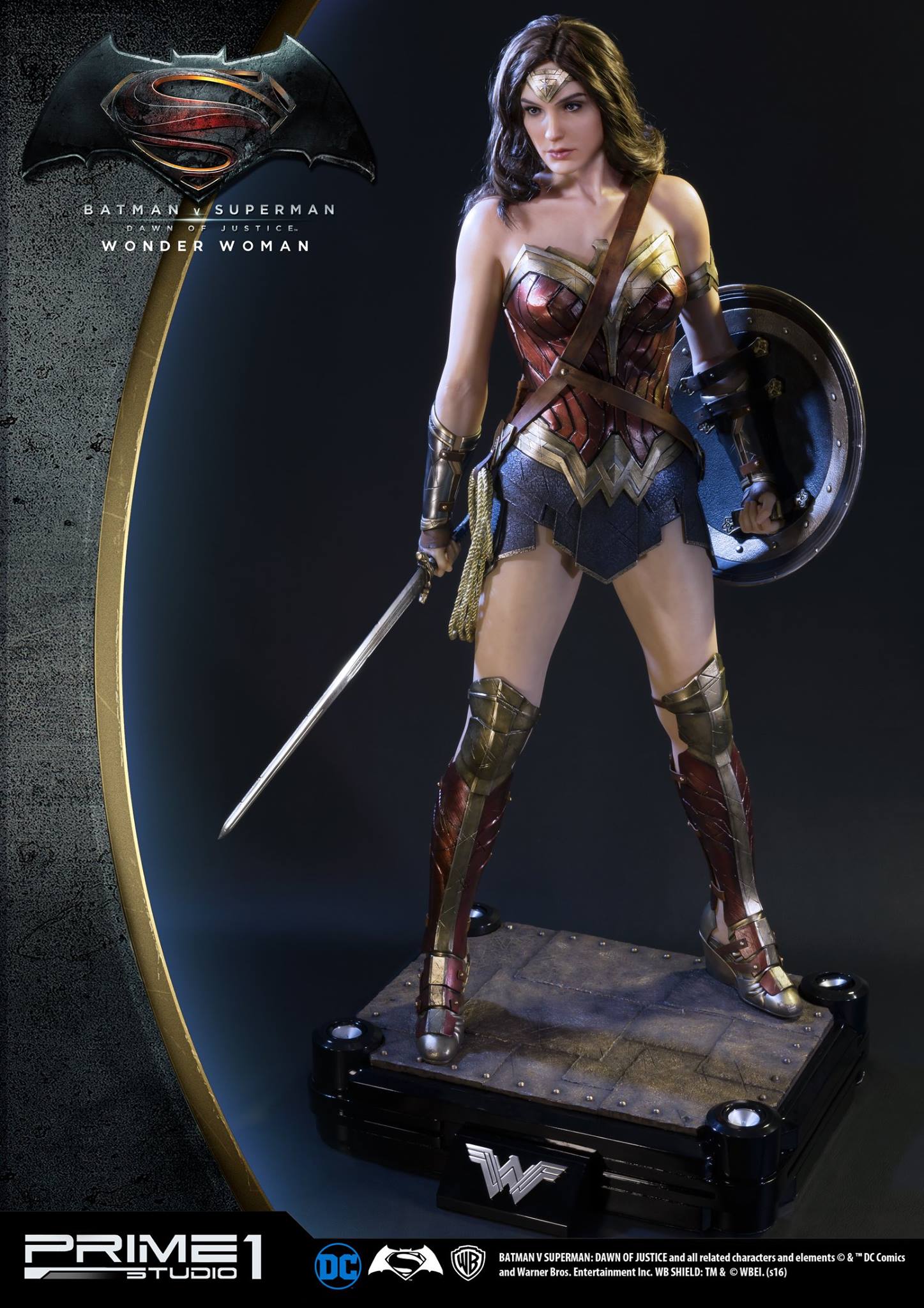 Batman v Superman: Dawn of Justice - Wonder Woman - High Definition Museum Masterline Series  (HDMMDC-04) - 1/2 (Prime 1 Studio) photo 5