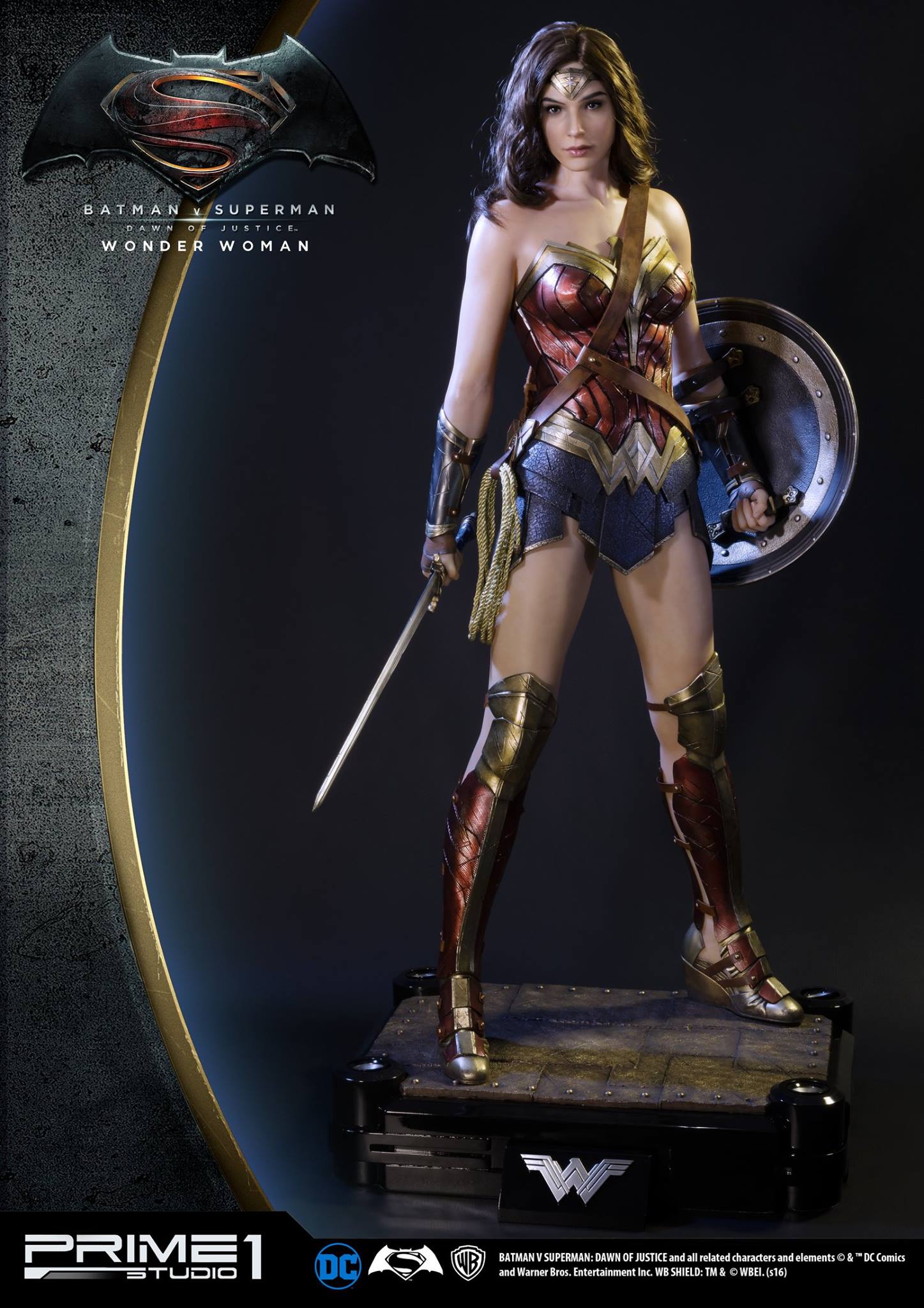 Batman v Superman: Dawn of Justice - Wonder Woman - High Definition Museum Masterline Series  (HDMMDC-04) - 1/2 (Prime 1 Studio) photo 10