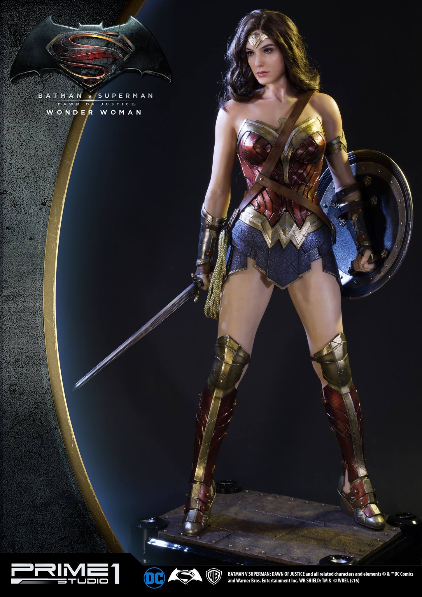 Batman v Superman: Dawn of Justice - Wonder Woman - High Definition Museum Masterline Series  (HDMMDC-04) - 1/2 (Prime 1 Studio) photo 12