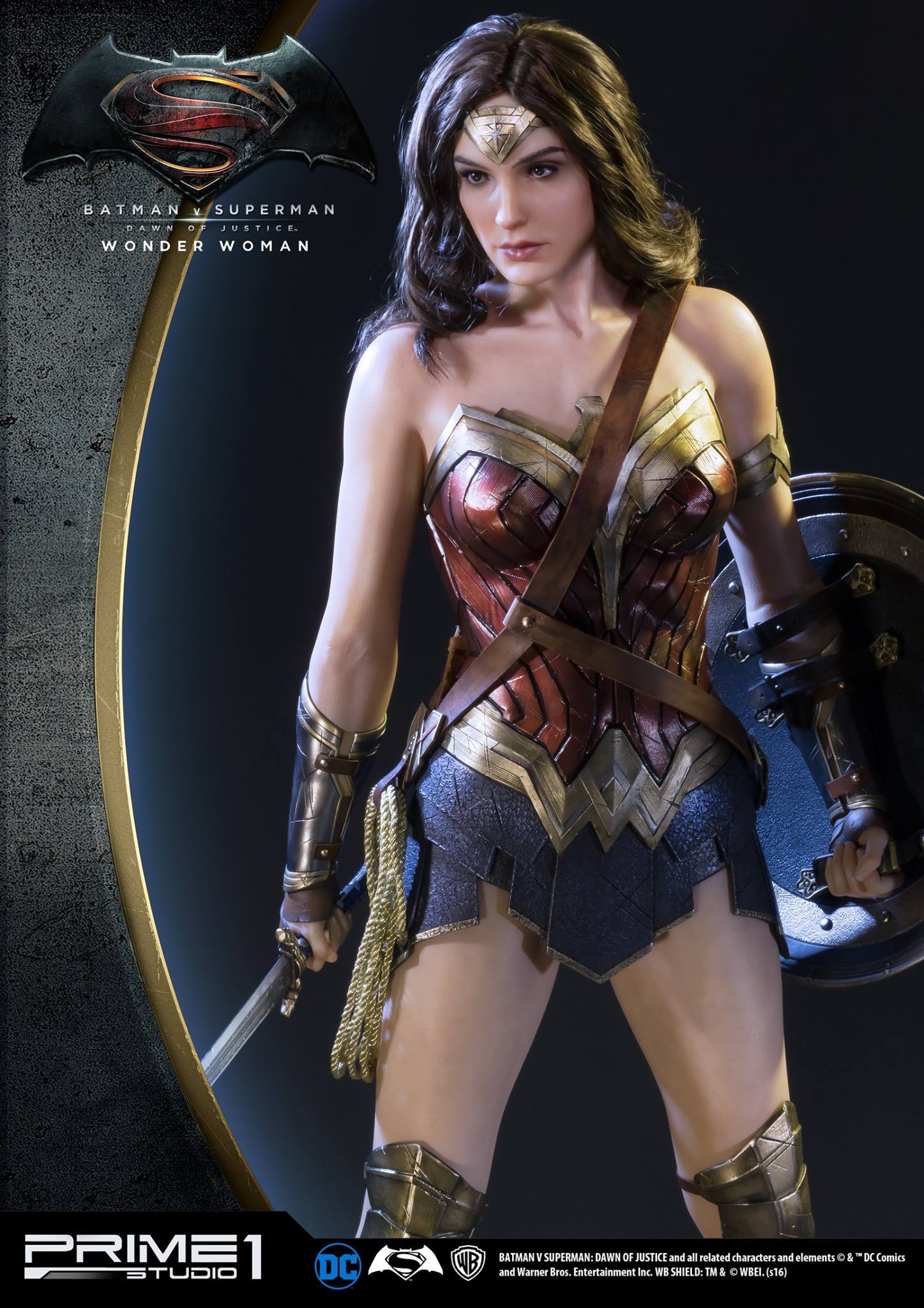Batman v Superman: Dawn of Justice - Wonder Woman - High Definition Museum Masterline Series  (HDMMDC-04) - 1/2 (Prime 1 Studio) photo 15