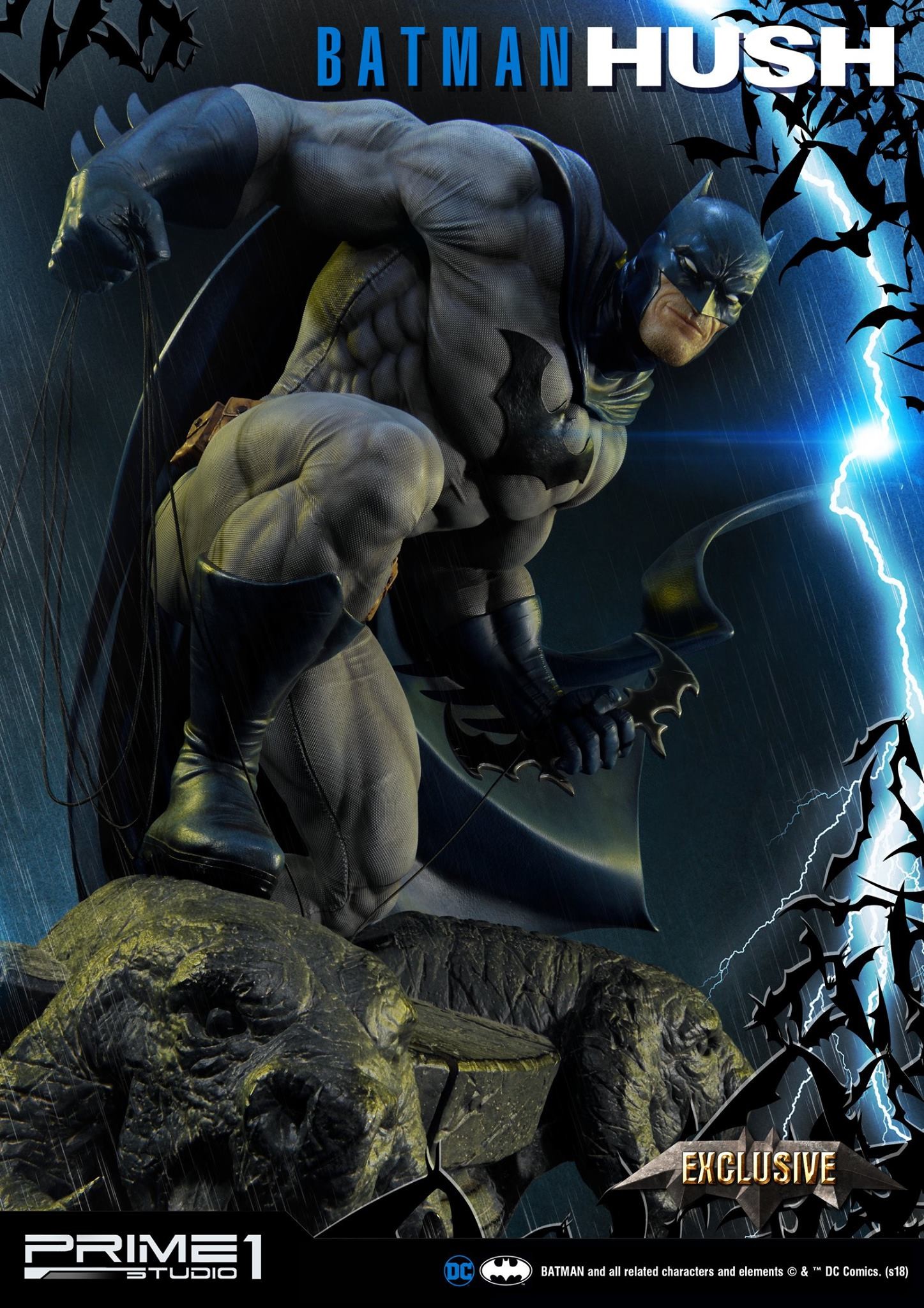 Batman: Hush - Batman - Museum Masterline Series  (MMDCBH-01) - 1/3 - Hush (Prime 1 Studio) photo 2